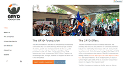 Desktop Screenshot of grydfoundation.org