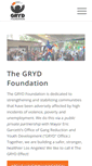 Mobile Screenshot of grydfoundation.org